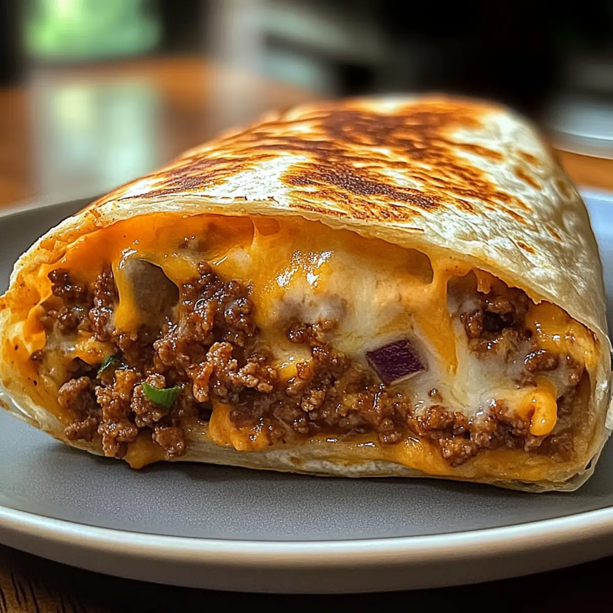 Der perfekte gegrillte Käse-Burrito für deine Küche